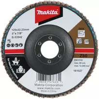 Makita Lapeliniai diskai 125MM K80 Metalui, RST HEAVY DUTY B-53942
