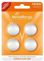 MediaRange MRBAT132, Vienkartinė baterija, CR2032, Ličio, 3 V, 4 vnt., 220 mAh