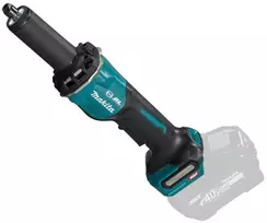 Makita GD002GZ Akumuliatorinis tiesinis šlifuoklis XGT, 40V, ø 6 mm 29 000 min-1, Svirtinis jungiklis, Be akumuliatorių ir kroviklio!