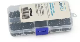 Grąžtas M3 nailono varžtų ir tarpiklių rinkinys - 180 vnt, - justPi