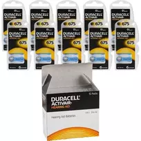 Duracell Activair elementai klausos aparatams 675 PR44, 60 vnt.