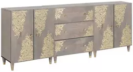 Vonios spintos komplektas 3 vnt. 180 x 33 x 75 cm