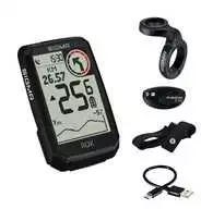 Dviračio kompiuteris SIGMA ROX 4.0 Endurance GPS Juodas HR Set