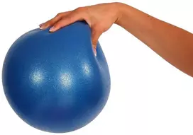 MOVES Pilates kamuolys Soft Over ball 21-23cm mėlynas