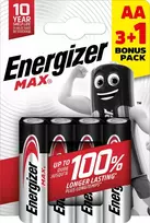 Energizer battery Max Alkaline AA/LR6 CHP4 3+1