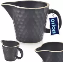 Lumarko Orion keraminis pieno ąsotėlis 100 ml, juodas