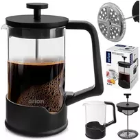 Yermos Orion Kavos ir arbatos virimo aparatas Juodas 650 ml - Prancūziška presė