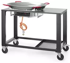 Hendi Dujinė kepsninė su paelijos keptuve, 80 cm skersmens, FIESTA XL, 7 kW