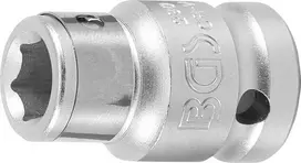 Grąžtas Bgs Technic Adapteris su tvirtinimo rutuliu | 12,5 mm (1/2") - vidinis šešiakampis 10 mm (3/8") (290)