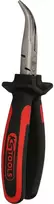 Smailėjančios replės KS Tools ERGOTORQUE; 165 mm; lenktos