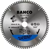 Bahco Diskinis pjūklas medžiui, aluminiui ir plastikui 300x30mm 96H -5°