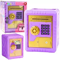 Sejf/ Elektroninė taupyklė vaikams su PIN kodu