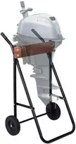 Relaxdays Valties variklio stovas, 103x64x51 cm, juodas