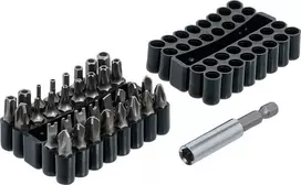 Grąžtas Bgs Technic Antgalių rinkinys | trumpi | 6.3 mm (1/4") | įvairių tipų | 32 vnt. (763)