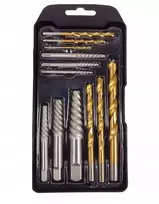 Silver Tools Išsukėjai nulaužtiems varžtams, veržlėms ir smeigėms + HSS grąžtai, rinkinyje 12 vnt.