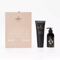 Hadat Cosmetics Moisture Touch Kit plaukų drėkinamasis rinkinys (kaukė, 250 ml + šampūnas, 250 ml)