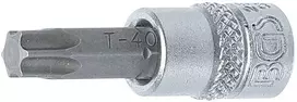 Grąžtas Bgs Technic Antgalis įpresuotas į galvutę | 6.3 mm (1/4") | T-Star (Torx) T40 (2596)