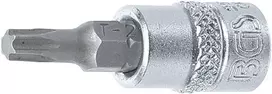 Grąžtas Bgs Technic Antgalis įpresuotas į galvutę | 6.3 mm (1/4") | T-Star (Torx) T25 (2593)