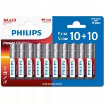 Philips LR6/AA elementai 20 vnt.