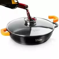Vilde Gili granitinė keptuvė su dangčiu Terruna Aroma 32 cm, 4,7 l