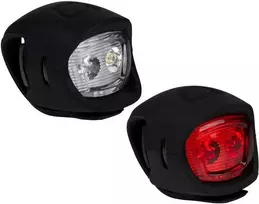 Dunlop Silikoninių LED dviračių lempų rinkinys