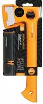 Stovyklavimo kirvis Fiskars 1075437 + galąstuvas
