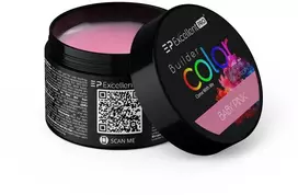 Cosmetics Zone Excellent Pro Statybiniai dažai su tiksotropija, pastelinė, šviesiai rožinė, 15 g