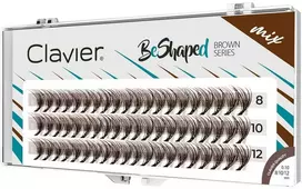 Clavier BeShaped rudos blakstienos riestos B 10D mix 8/10/12mm
