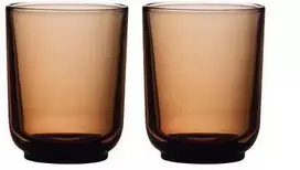 Fellow – dviejų stiklinių Pirch Cappuccino rinkinys, 320 ml – Gintarinė