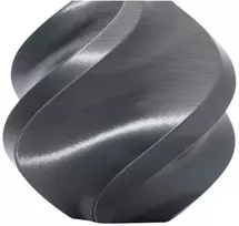 BambuLab Bambu Lab PLA Silk+ plastikas 1.75mm 1kg – pridedama daugkartinio naudojimo ritė – Titan Gray