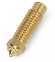 0.4 mm antgalis Elegoo Neptune 4 Plus/4 Max 3D spausdintuvams - 1.75 mm filamentas - žalvaris