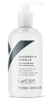 Lycon Coconut and Vanilla Hand & Losjonas kūnui 250 ml | Kokosų ir vanilės kvapo rankų ir kūno losjonas 250 ml