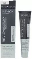 Revlon Revlonissimo Colorsmetique Permanent Hair Dye 6.42 Dark Pearly Chestnut Skirtas šviesiems plaukams, 60 ml