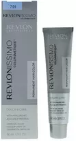 Revlon Revlonissimo Colorsmetique Permanent Hair Dye 7.01 Natural Ash Brown, 60 ml