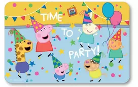 Peppa Pig vakarėlių padėkliukas 43x28 cm