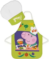 Peppa Pig Yum vaikiškų prijuosčių rinkinys, 2 dalys
