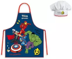 "Avengers" vaikų prijuostės 2 dalių rinkinys