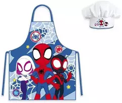 Spiderman Žmogus-voras Voras Spidey vaikiška 2 dalių prijuostė