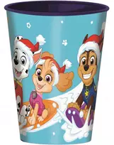Kalėdinis puodelis „Paw Patrol“, plastikinis, 260 ml