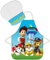 Paw Patrol Paws on Deck vaikiška prijuostė, dviejų dalių komplektas