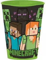 Minecraft puodelis, plastikinis, 260 ml