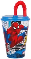 Žmogus-voras, gatvės šiaudinis puodelis, plastikinis, 430 ml