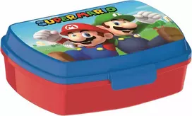 Juokinga plastikinė sumuštinių dėžutė „Super Mario Luigi“