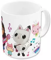Gabby's Dollhouse Music porcelianinis puodelis 235 ml (8 oz) dovanų dėžutėje