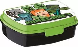 Minecraft Creeper juokinga plastikinė sumuštinių dėžutė