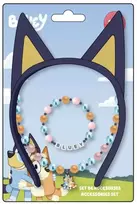 „Bluey Ears“ papuošalų ir galvos juostos rinkinys