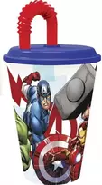 „Avengers“ šiaudelio formos puodelis „Rolling Thunder“, plastikinis, 430 ml