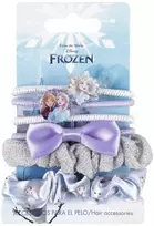 Plaukų raiščiai Princesses Disney Spalvotas Frozen (6 Dalys)