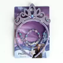 „Disney“ „Frozen“ snaigių papuošalų ir galvos juostos rinkinys