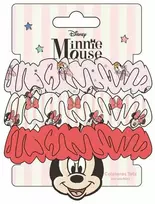Plaukų gumytės Minnie Mouse Raudona 3 Dalys